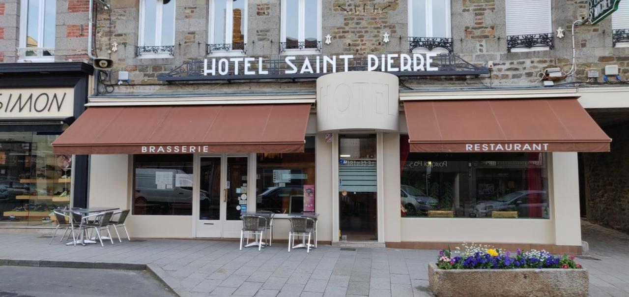 Hotel Saint - Pierre Villedieu-les-Poëles Dış mekan fotoğraf